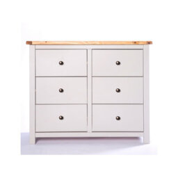 Cabinet Bits Argenta 6 Drawer Chest Of Drawers Brass Knob - thumbnail 2
