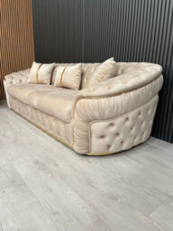 Ambassador 3+2 Seater Champagne And Gold Accent - thumbnail 4