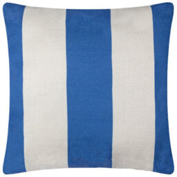 furn. Furn Deck Stripe Woven Outdoor Cushion, White/blue, 59 X 59Cm - thumbnail 2