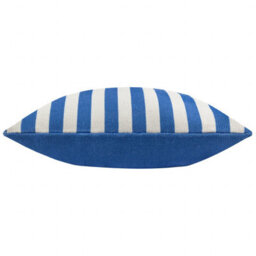 furn. Furn Deck Stripe Woven Outdoor Cushion, White/blue, 59 X 59Cm - thumbnail 3