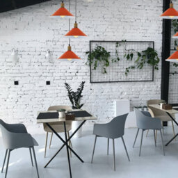 22Cm Orange Industrial Metal Lamp Shade Easy Fit Retro Cone Pendant Light Shade For Kitchen - thumbnail 3