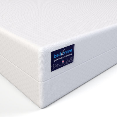 Bedz Online Bedzonline Circle Memory Foam Mattress With Medium Firm Orthopaedic 5 Zone Support, 4Ft Small Double