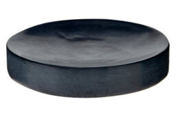 Orsina Dark Grey Ceramic Soap Dish - thumbnail 2