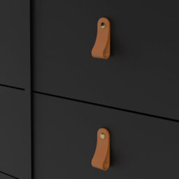 Furniture To Go Barcelona Double Dresser 4+4 Drawers In Matt Black - thumbnail 9