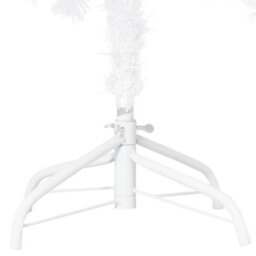Berkfield Artificial Christmas Tree With Thick Branches White 210 Cm Pvc - thumbnail 5