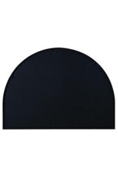 "Mirroroutlet Arcus Black Metal Framed Arched Wall Mirror 49"" X 35"" (125Cm X 90Cm)" - thumbnail 7