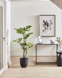 Beliani Artificial Plant Monstera Plant 135 Cm Green - thumbnail 2