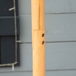 Wooden Free Standing Bird Feeder , Garden Or  Backyard Station - thumbnail 4