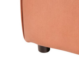 Beliani Left-Hand Chaise Longue Brande Fabric Golden Brown - thumbnail 8