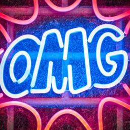 Glow Neon Omg Neon Blue & Red Plug-In Led Wall Light - thumbnail 4