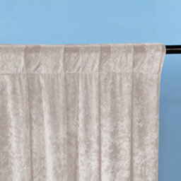 Neel Blue 3X3M Crushed Velvet Backdrop, Photography Background Blackout Curtain - Rose Gold - thumbnail 3