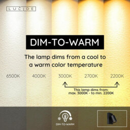 Lucide Nigel Modern Wall Spotlight - Led Dim. - Gu10 - 1X5W 3000K - With Usb Charging Point - Black - thumbnail 8