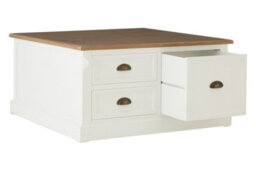 Orsina Sturdy Coffee Table, Wooden Top Decorative Coffee Table For Livingroom, Durable Modern Coffee Table - thumbnail 5