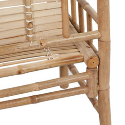 Walplus Outdoor Garden Bench 120 Cm Bamboo - thumbnail 3