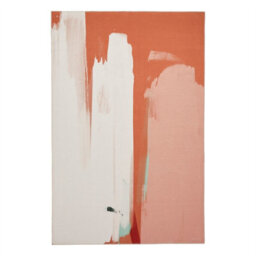 Ivory Luxurious Modern Abstract Easy To Clean Bedroom & Living Room Rug -150Cm X 230Cm - thumbnail 5