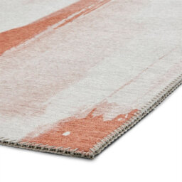 Ivory Luxurious Modern Abstract Easy To Clean Bedroom & Living Room Rug -150Cm X 230Cm - thumbnail 3