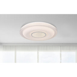 Luminosa Lighting Luminosa Magnifique Integrated Led Semi Flush Ceiling Light White Led Dimmable 3000-6500K Remote Control Tuya Smart - thumbnail 6