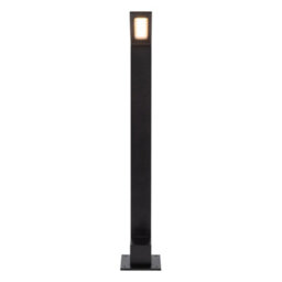 Lucide Lawford Bollard Light - Led 3000K Ip54 - Black - thumbnail 3