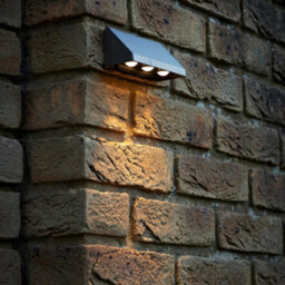 Auraglow Solar Wall & Fence Downlights With Triple Led  - Pack Of 2 - thumbnail 6