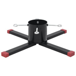 Berkfield Christmas Tree Stand Black 61X61X15.5 Cm - thumbnail 4