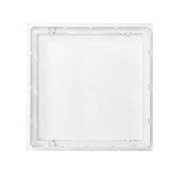 White Polypropylene Access Panel Door 250mm X 250mm, Hinged Removable, No Lock - thumbnail 5