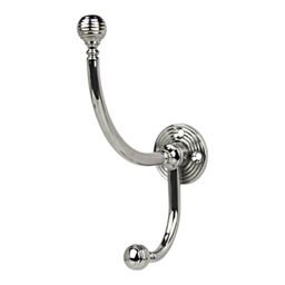 GoodHome Beehive Chrome Effect Zinc Alloy Wall-Mounted Hat & Coat Hook (H)153mm (D)36mm - thumbnail 2