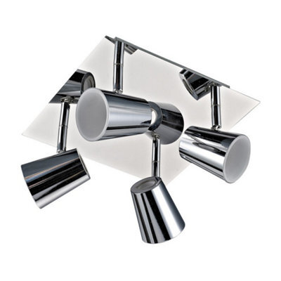 Luminosa Lighting Luminosa Modern Led Spotlights Chrome, Warm White 3000K 2000Lm