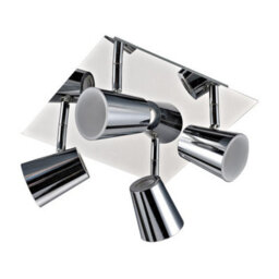 Luminosa Lighting Luminosa Modern Led Spotlights Chrome, Warm White 3000K 2000Lm