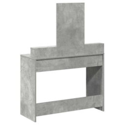 Walplus Dressing Table Concrete Grey 100 X 41 X 140 Cm Engineered Wood - thumbnail 8
