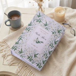 Living And Home 300 Pocket Photo Album Elegant Floral Hardcover Pp Pocket Family Memory Storage Book