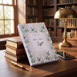Living And Home 300 Pocket Photo Album Elegant Floral Hardcover Pp Pocket Family Memory Storage Book - thumbnail 2