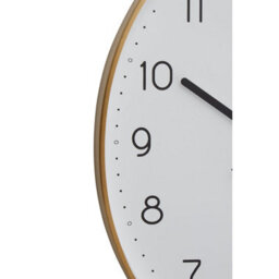 Orsina Elko Oval Wall Clock With Gold Finish - thumbnail 3