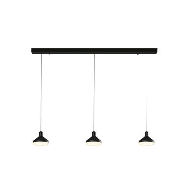 Luminosa Lighting Luminosa Antaras 3 Light Linear Bar Pendant, 24W Led, 3000K, 1770Lm, Black, 3Yrs Warranty - image 1