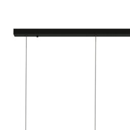 Luminosa Lighting Luminosa Antaras 3 Light Linear Bar Pendant, 24W Led, 3000K, 1770Lm, Black, 3Yrs Warranty - thumbnail 5