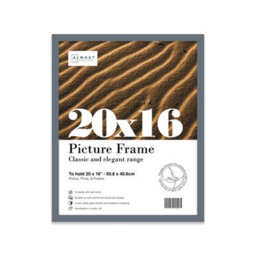 20X16 Grey Picture Frame (40.6 X 50.8Cm) Poster, Photo, Artwork, Gallery Wall Or Print - thumbnail 1