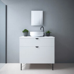 FNX Bathrooms Ares Tunable Led Bathroom Mirror With Shaver Socket, Dimmable & Demister - 390X500mm, Ip44 Rated - thumbnail 1