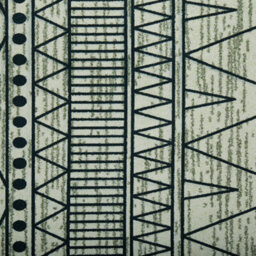 Beliani Geometric Rug 80 X 150 Cm - Black And Grey Polyester Low Pile - thumbnail 6