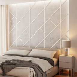 Ilcom Decorative Profile I 38mm X 2700mm X 0.65mm Silver Brushed Stainless Steel - thumbnail 4