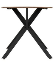 Seconique Athens Rectangular Dining Set With Avery Chairs - Medium Oak Effect/black/sapphire Blue Velvet - thumbnail 5