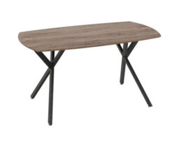 Seconique Athens Rectangular Dining Set With Avery Chairs - Medium Oak Effect/black/sapphire Blue Velvet - thumbnail 3