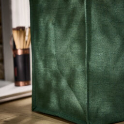 Dibor Tartan Plaid Garden Green Jute Bag - thumbnail 5