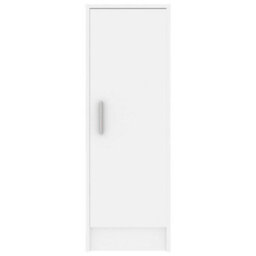 Vidaxl Shoe Cabinet White 32X35X92 Cm Engineered Wood - thumbnail 7