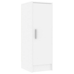 Vidaxl Shoe Cabinet White 32X35X92 Cm Engineered Wood - thumbnail 5