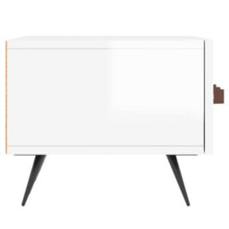 Berkfield Tv Cabinet High Gloss White 150X36X30 Cm Engineered Wood - thumbnail 7