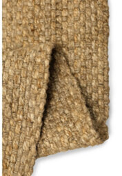 Melrose Modern Style Rugs Relay Natural Jute Hardwearing Durable Indoor Style Medium Area Living Room 10mm Pile Height - 100X150Cm - thumbnail 4
