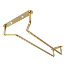 We Can Source It  Chrome Wine Glass Hanger Rack 10 Inch Under Cabinet Storage Holder Bar Rail Pack Of 1 Heavy Duty Glass Holder