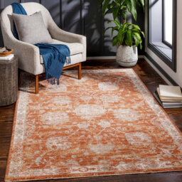 Livabliss Avant Garde-Vintage Beige Blue Brown Traditional Boho Fringe Living Dining Bedroom Rug 152 X 225 Cm Easy Care, Non Shedding - thumbnail 1