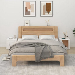 Berkfield Elegant Bedside Cabinets 2 Pcs High Gloss White 50X39X47 Cm - thumbnail 2