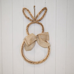Satchville Rabbit Shaped Decorative Wreath - thumbnail 1