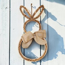 Satchville Rabbit Shaped Decorative Wreath - thumbnail 2
